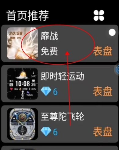 表盘市场