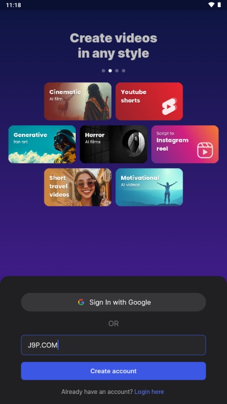 invideoAI截图1