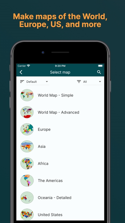 MapChart截图1