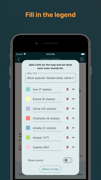MapChart截图2