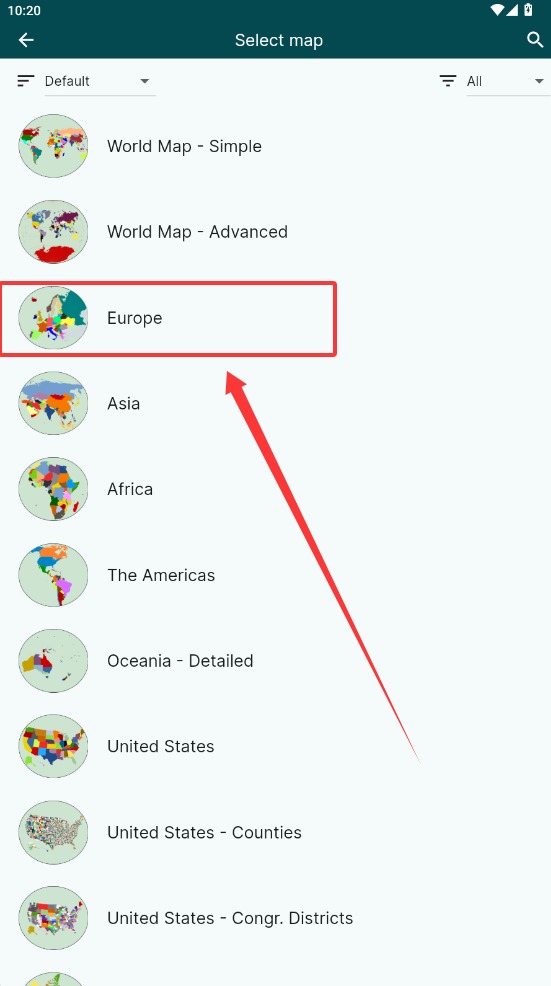 MapChart