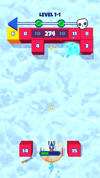 雪地摩托射击截图3
