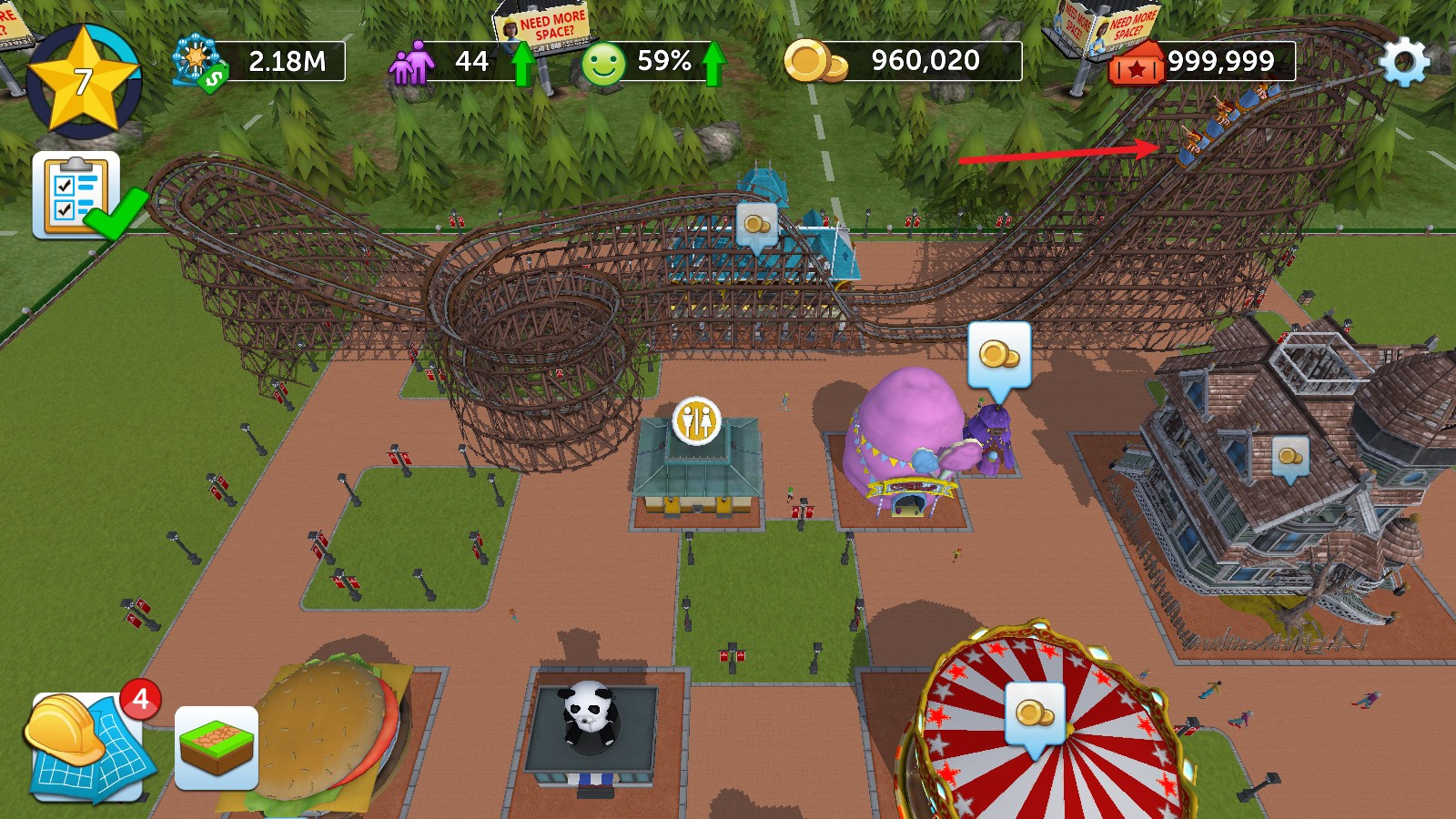 过山车大亨手机版