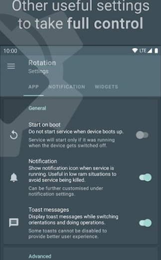 rotation屏幕旋转
