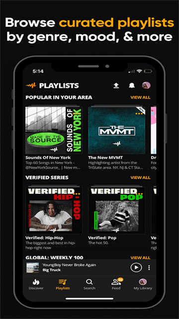 Audio­mack高级版截图3