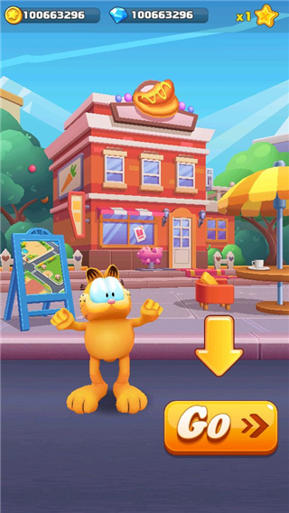 加菲猫跑酷截图2