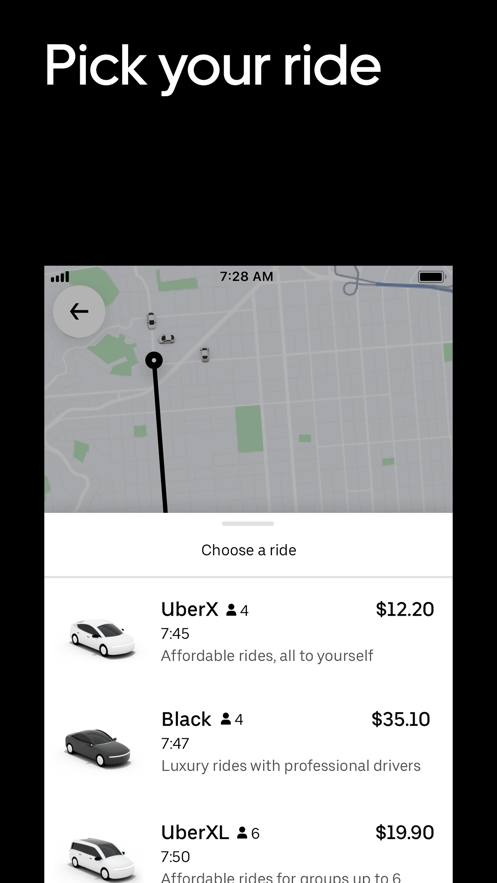 uber打车截图2