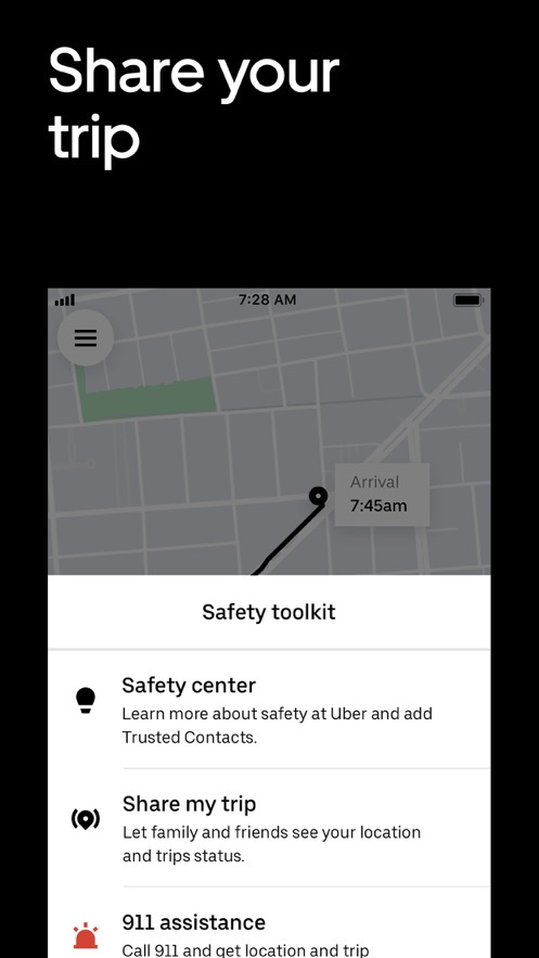 uber打车截图4
