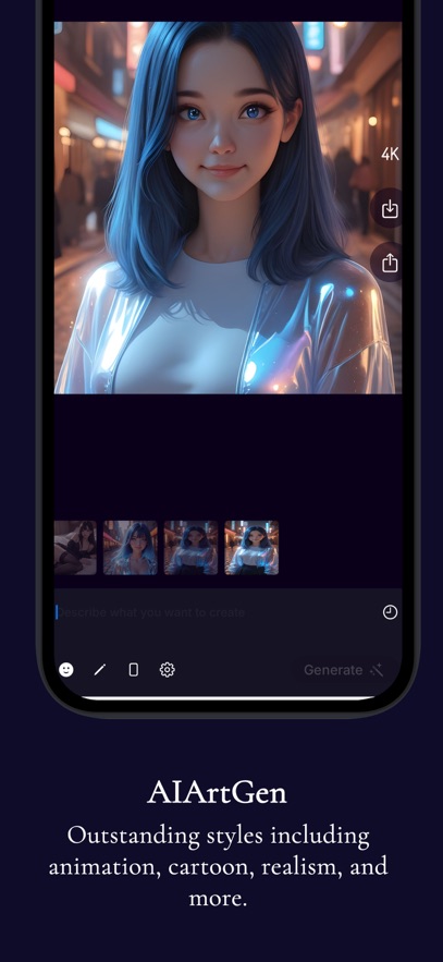 AIArtGen app截图1