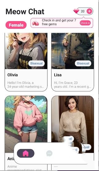 Meow Chat app截图3