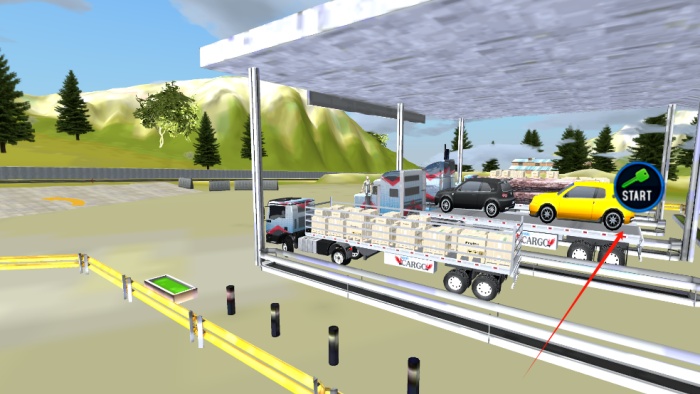 越野欧元卡车司机货运截图4