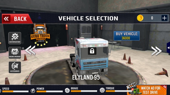 越野欧元卡车司机货运截图2