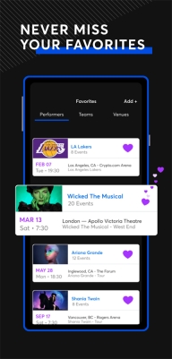 Ticketmaster截图2