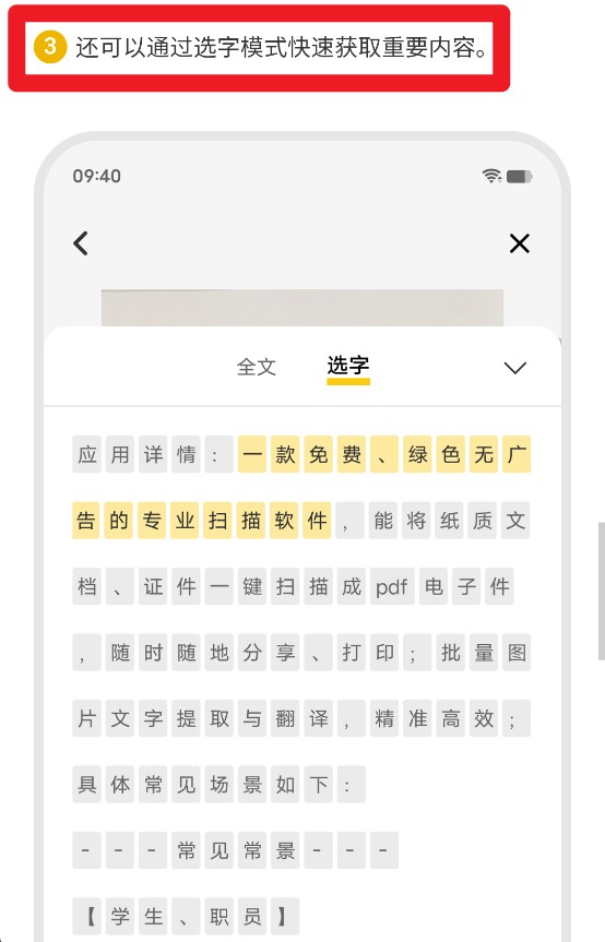 琥珀扫描