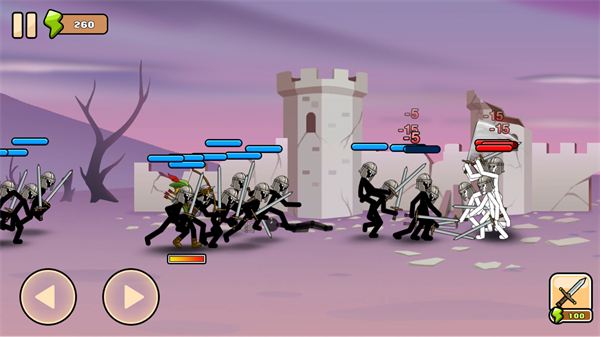 火柴人战争我是弓箭手截图4