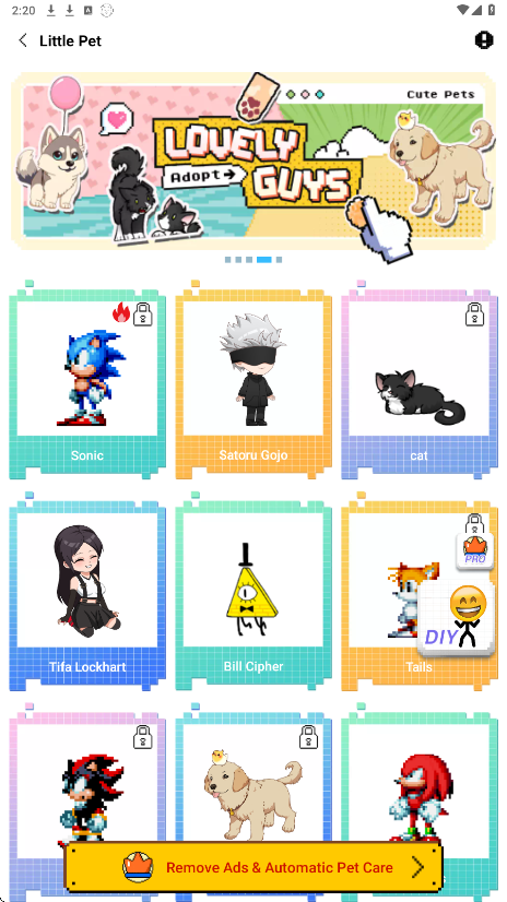 Pixel Shimeji截图3