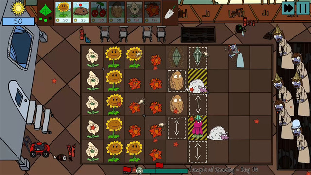 植物大战太空僵尸手机版截图1