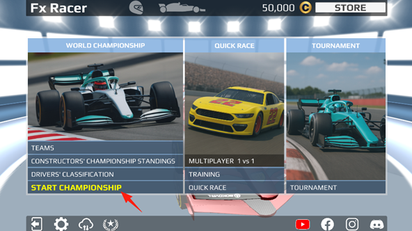 真实方程式赛车模拟手机版截图1