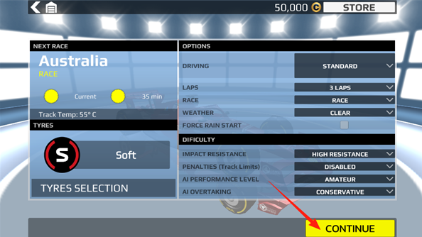 真实方程式赛车模拟手机版截图2