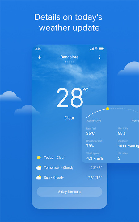 小米天气预报截图3