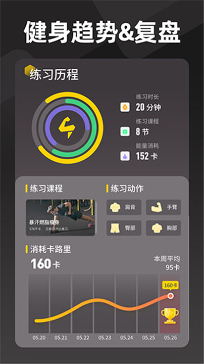 硬汗健身截图1