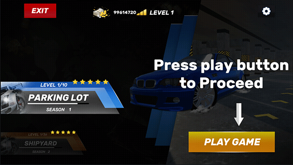 地下停车场驾驶